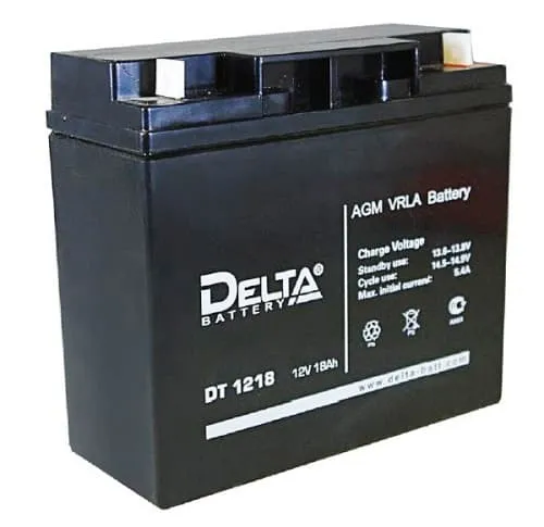 DELTA DT-1218 (12V18Ah) (уп.4 шт)