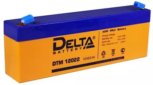 DELTA DTM-12022 (12V2.2Ah)