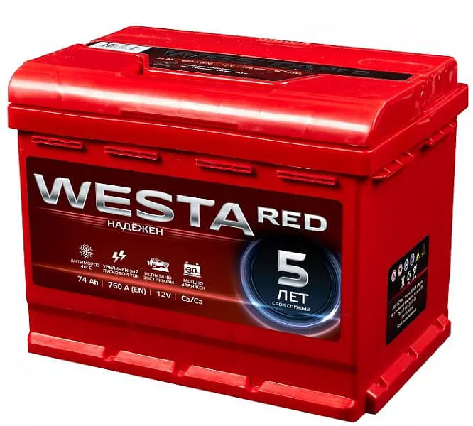 WESTA RED 6СТ-75 VL (оп) 