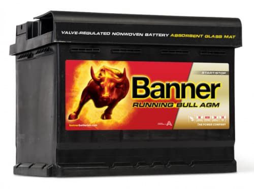 Banner Running Bull AGM-технология 60 А/ч о.п. (560 01)