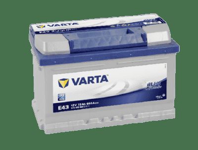 Varta BD 6СТ-72 R+  (E11) (572 409 068) оп низ