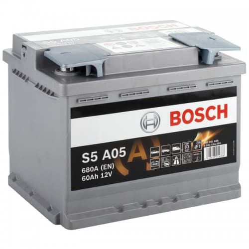 BOSCH Start-Stop Plus 6СТ-60 R+ (560 901 068) AGM