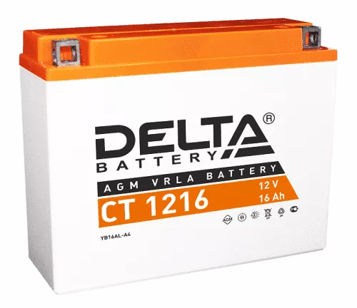 DELTA СТ-1216 (16Ah) о.п.(YB16AL-A2) (уп.4 шт)