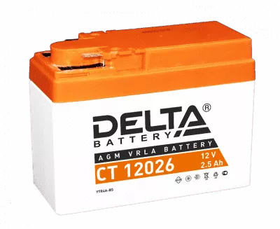 DELTA СТ-12026 (2.5Ah) (GT4B-5) толстый (уп.20 шт)
