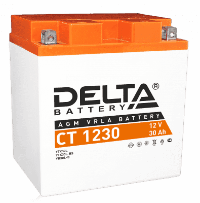DELTA СТ-1230 (30Ah) (YTX30L-BS) (уп.2 шт)