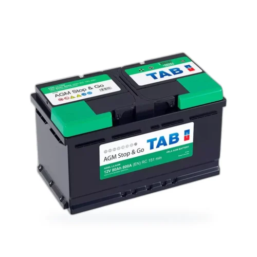 TAB Eco Dry (VRLA AGM) 6СТ-80 оп