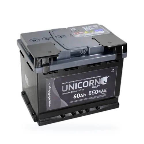 UNICORN GRAY 6СТ-60 VL оп