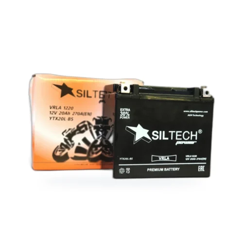 SILTECH VRLA 12V20AH GEL (YTX20L-BS) (уп.4 шт)