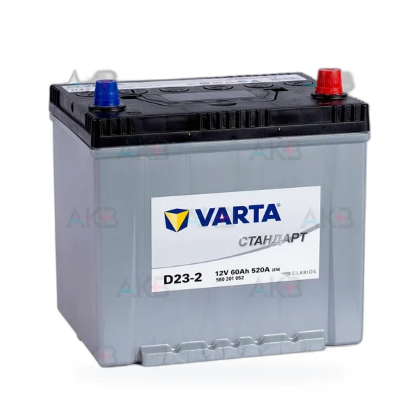 Varta Стандарт Asia 6СТ-60 R+