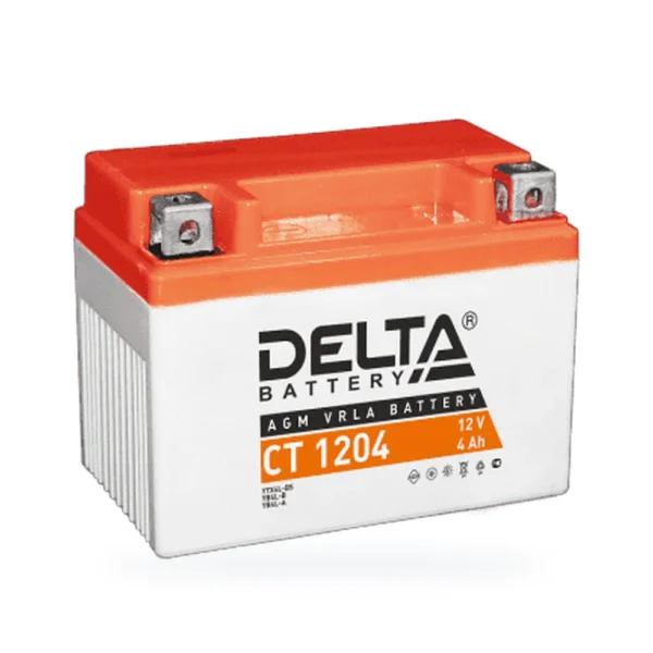 DELTA СТ-1204 (4Ah) о.п. (YT4L-BS) (уп.10 шт)