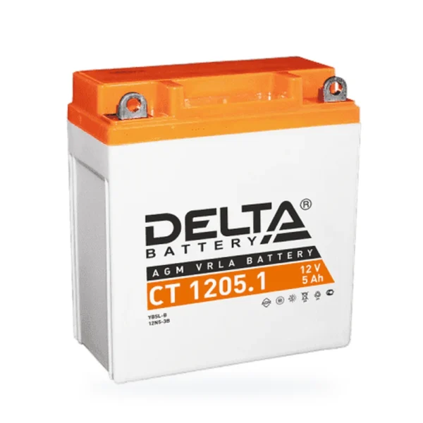 DELTA СТ-1205.1 (5Ah) выс о.п. (12N5L-BS) (уп.10 шт)