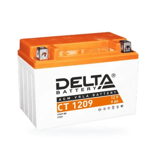 DELTA СТ-1209 (9Ah) п.п. (YTX9-BS) (уп. 8 шт)
