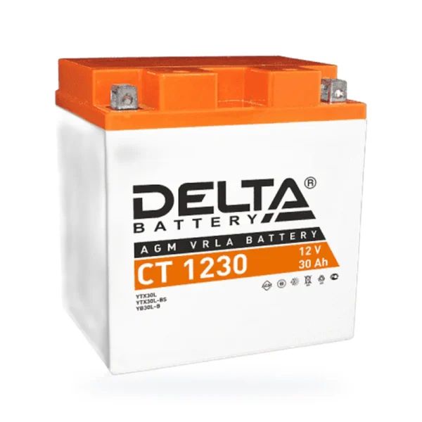 DELTA СТ-1230 (30Ah) (YTX30L-BS) (уп.2 шт)