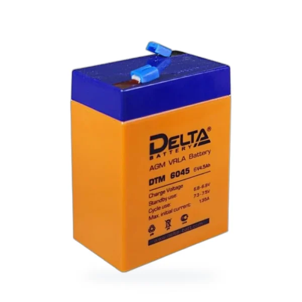 DELTA DTM-6045 (6V4.5Ah) (уп.20 шт)
