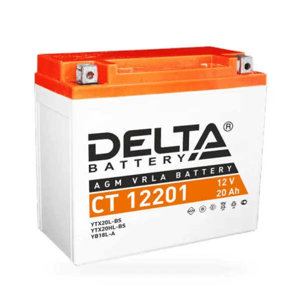 DELTA СТ-12201 (20Ah) о.п. (YTX20-LBS) (уп. 4 шт)