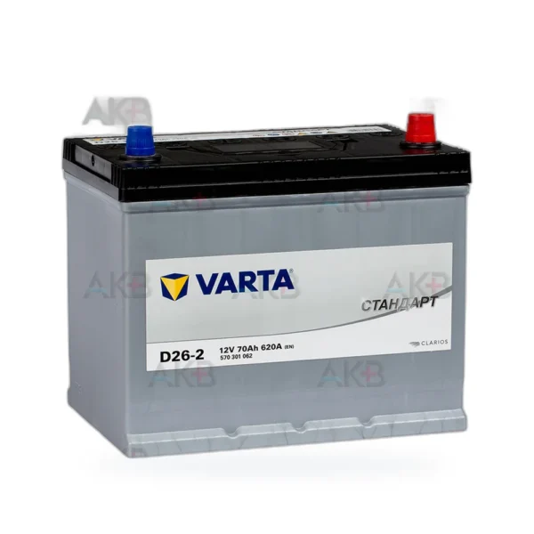 Varta Стандарт Asia 6СТ-70 R+