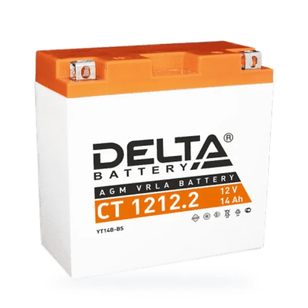 DELTA СТ-1212.2 (14Ah) п.п. (YT14B-BS) (уп.6 шт)