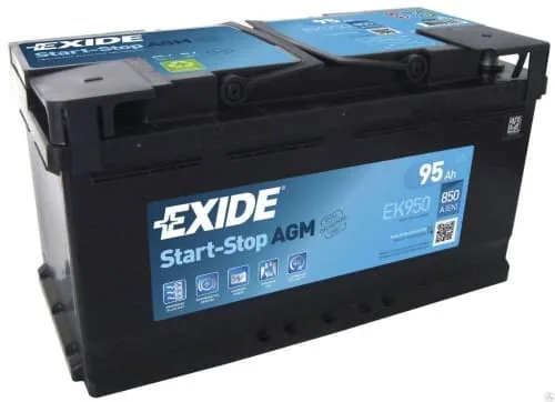 Exide START&STOP AGM 95Ah 850A EK950