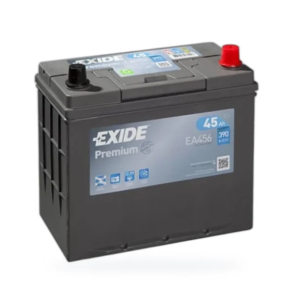Exide Premium 45Ah 390A оп Asia EA456