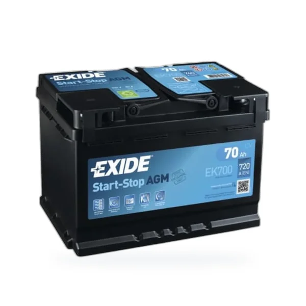 Exide START&STOP AGM 70Ah 760A EK700