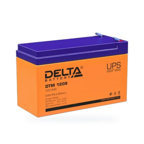 DELTA DTM-1209 (12V9Ah) (уп.5 шт)