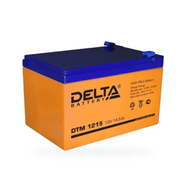 DELTA DTM-1215 (12V14.5Ah) (уп.4 шт)