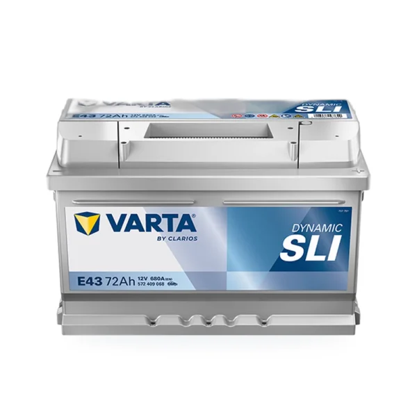 Varta BD 6СТ-72 R+  (E11) (572 409 068) оп низ