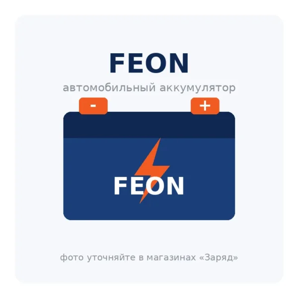 Автомобильный аккумулятор FEON