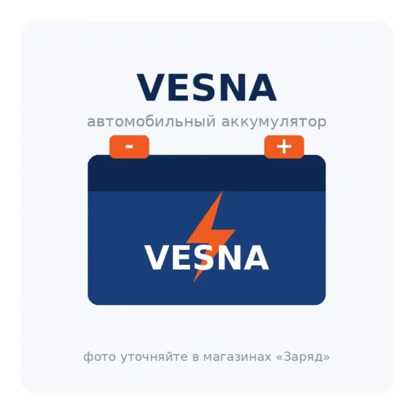 Автомобильный аккумулятор VESNA
