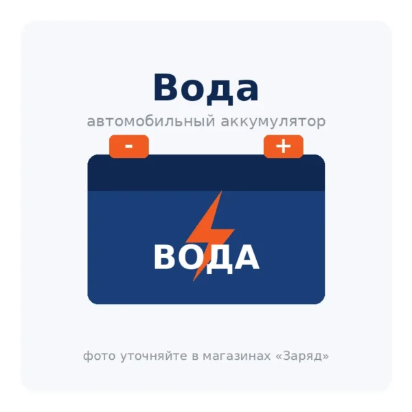 Вода дистилированная 1л.